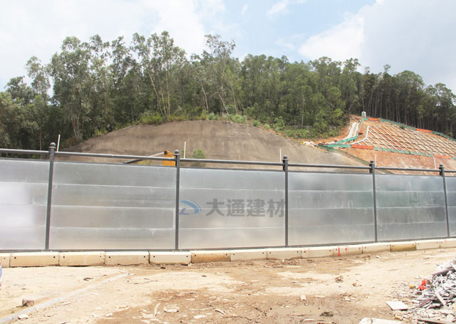 惠州圍擋-惠州工地施工裝配式圍擋C類-惠州-深圳市大通建材有限公司鋼圍擋生產(chǎn)定制廠家